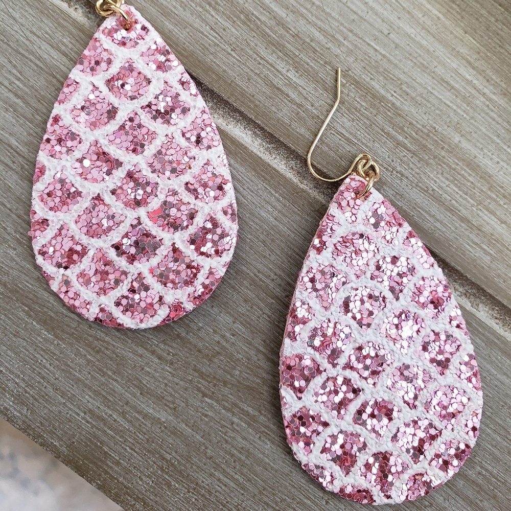 Mermaid Glitter Earrings